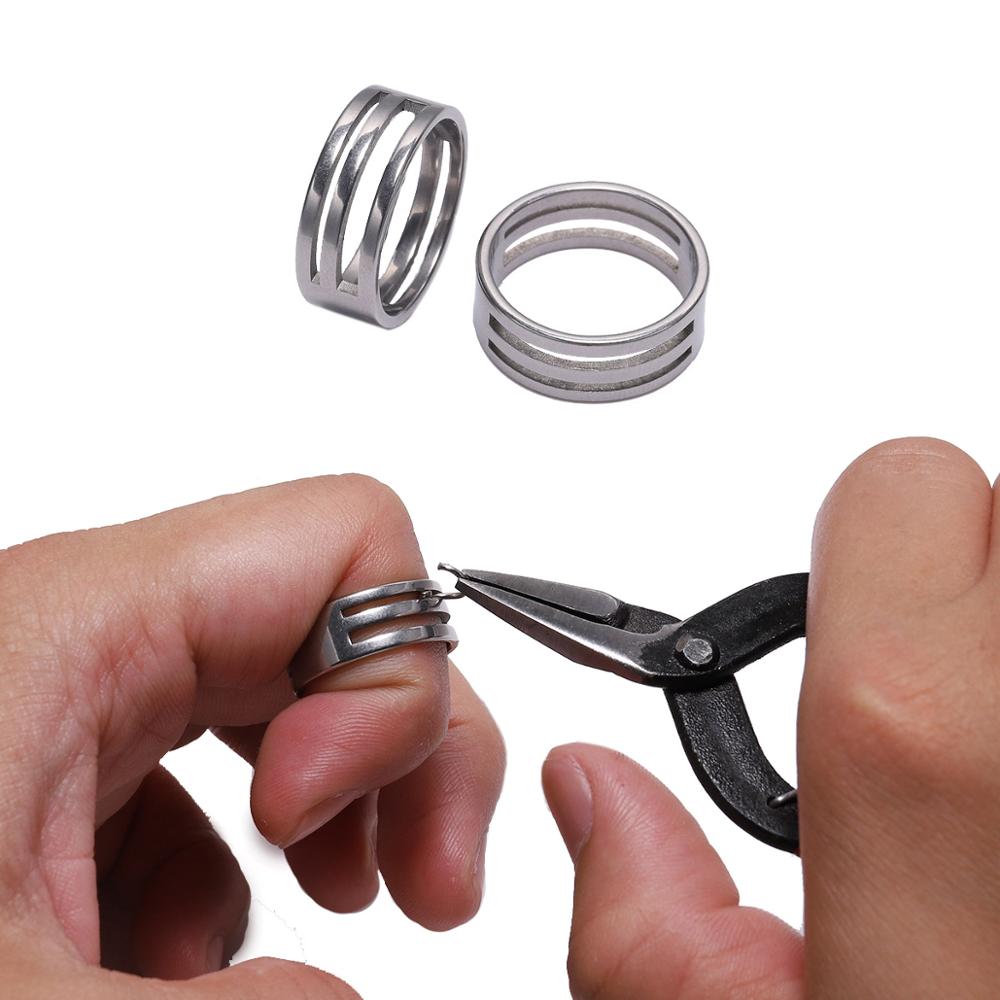Jewelry Making Pliers - Anillo de salto de acero inoxidable,
