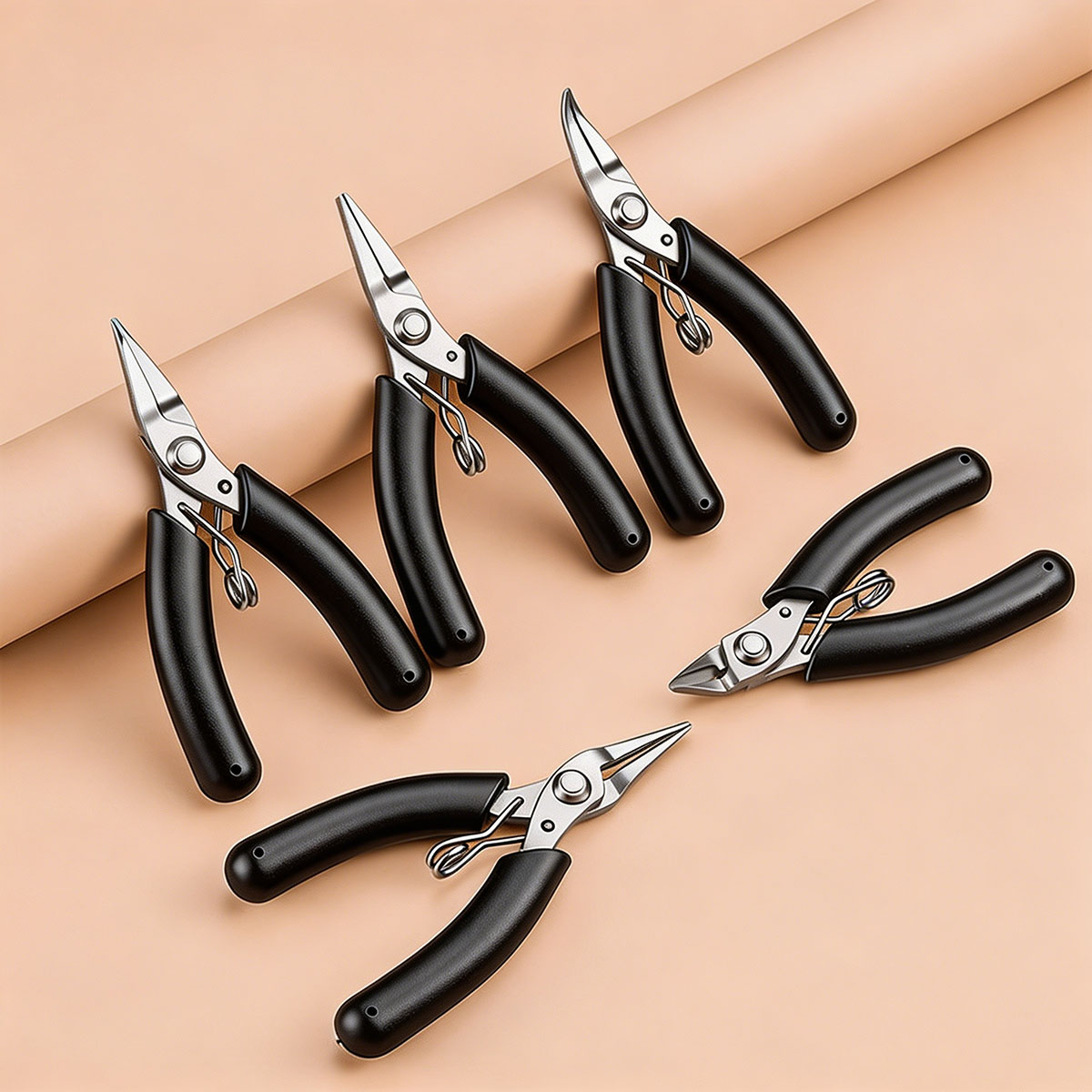 Jewelry Making Pliers - Alicates de Punta Fina de Acero