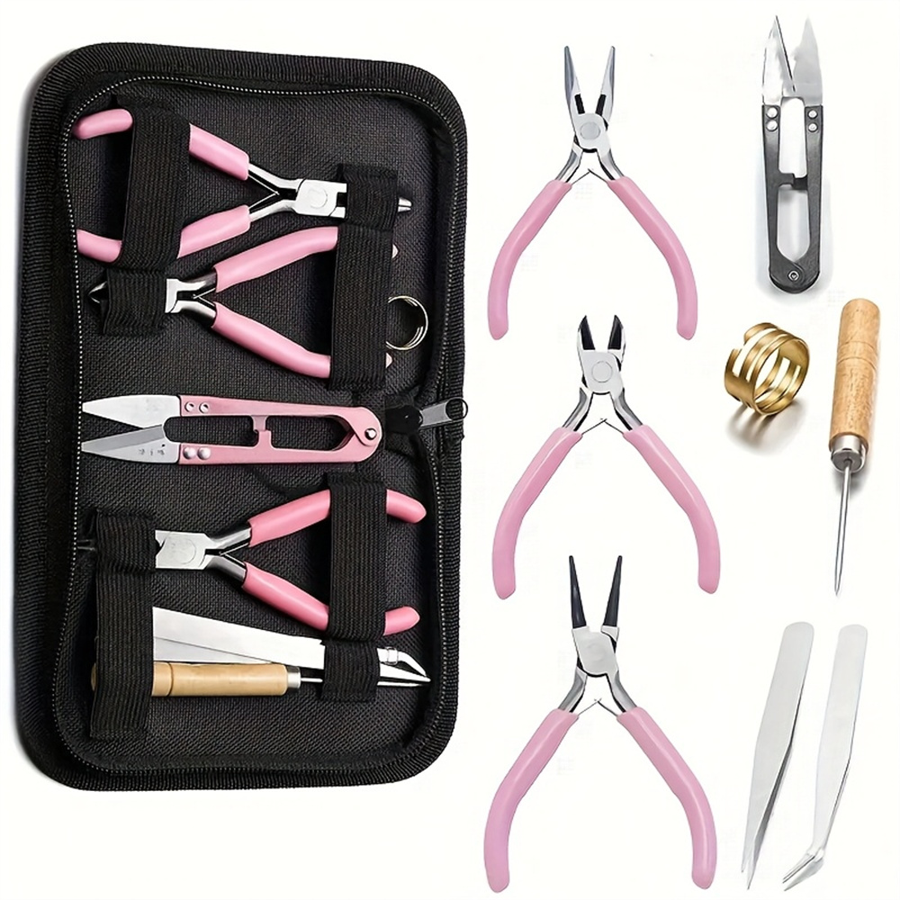 Jewelry Making Pliers - Juego de herramientas para principiantes, incluye