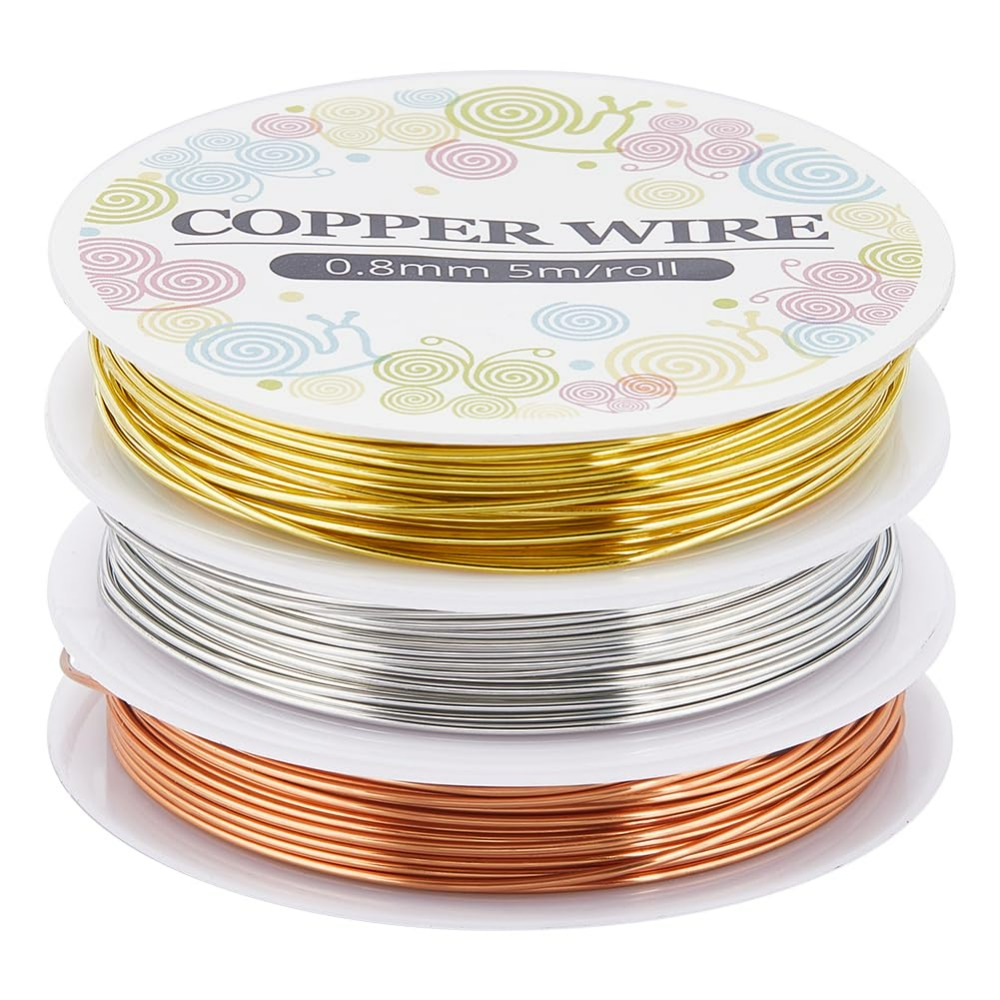 Jewelry Making With Copper Wire - Alambre de cobre para joyería de