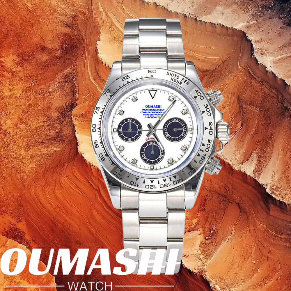 Making Custom Jewelry - Relojes de lujo VK63 con cristal