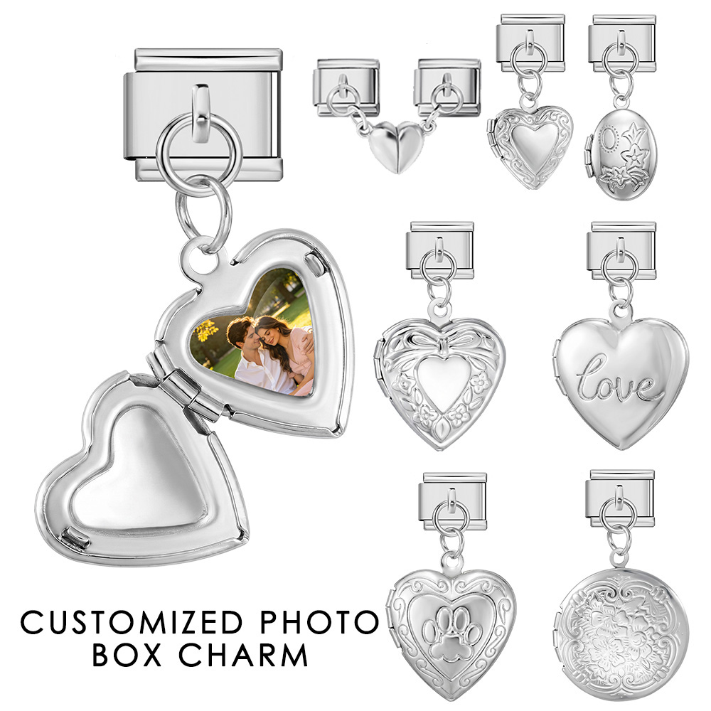 Making Custom Jewelry - Colgante de Corazón Italiano Abrible con