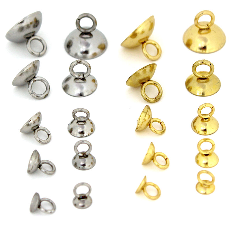 Jewelry Making Beads - 20 piezas 4/5/6/8/10mm cuentas de acero