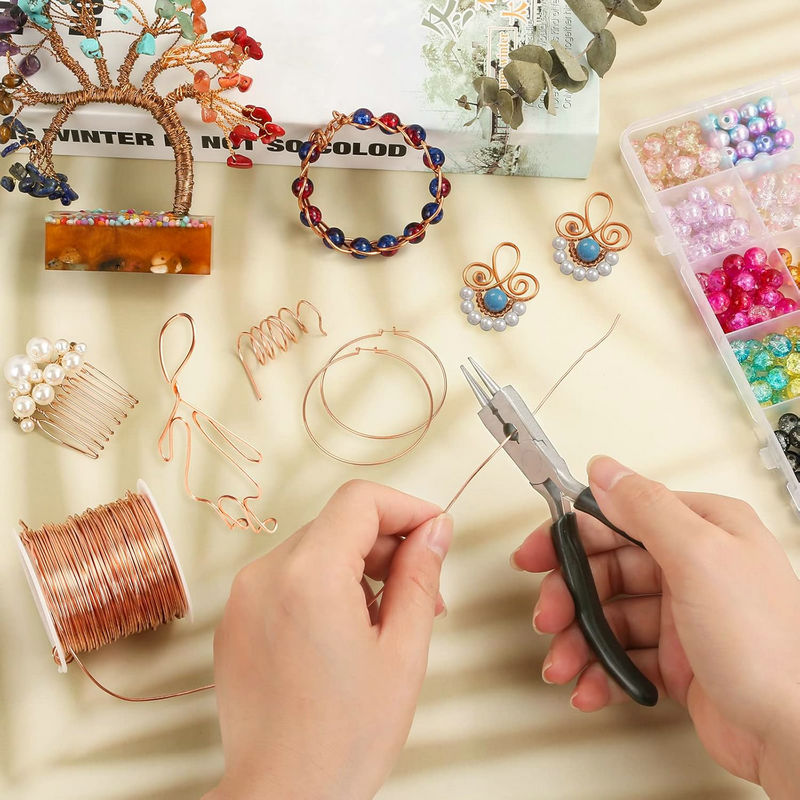Alambre para cuentas de joyerí - Jewelry Making With Copper Wire reseña y precio