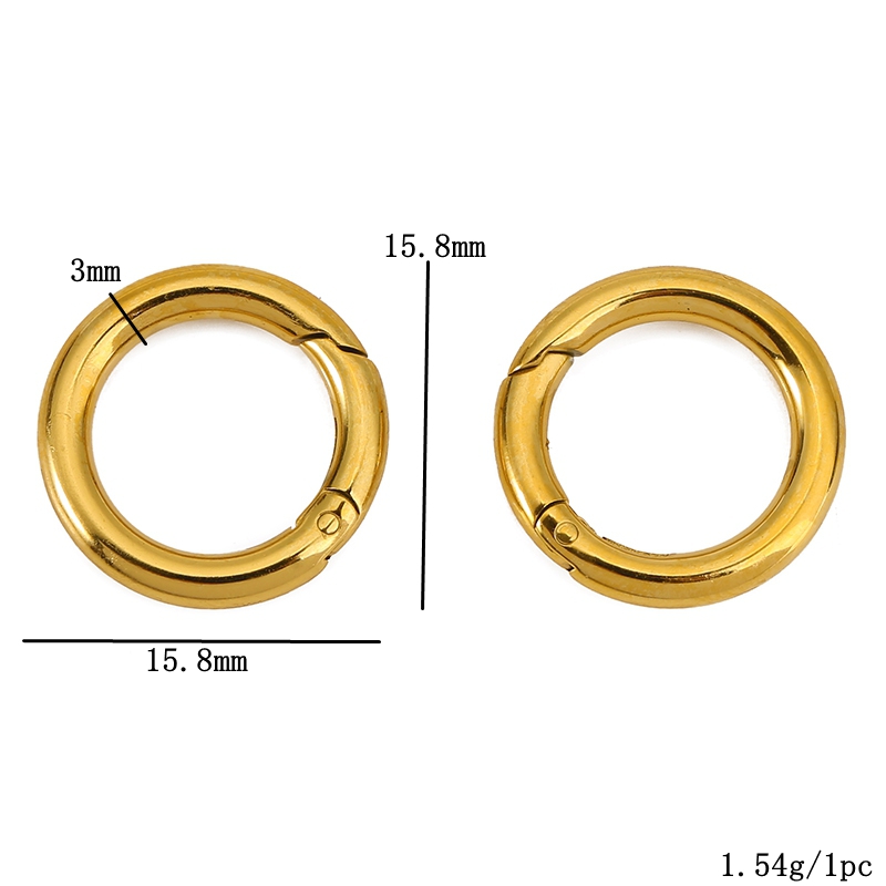 2 cierres de acero inoxidable, - Jewelry Making Class reseña y precio