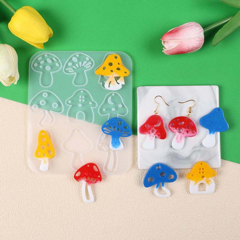 Colgante de pendiente de setas - Jewelry Making Mold reseña y precio