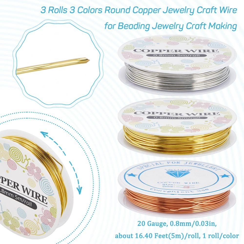 Alambre de cobre para joyería  - Jewelry Making With Copper Wire reseña y precio