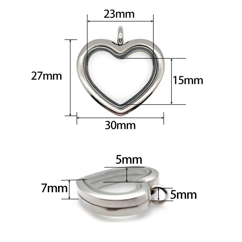 Colgante de medallón flotante  - Jewelry Making For Birthday Party reseña y precio