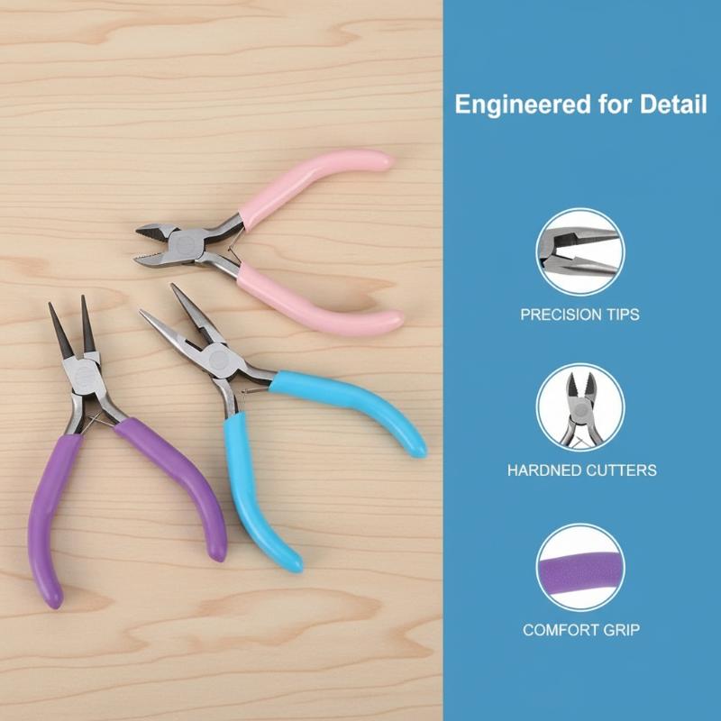 Herramientas para hacer joyas, - Jewelry Making Pliers reseña y precio