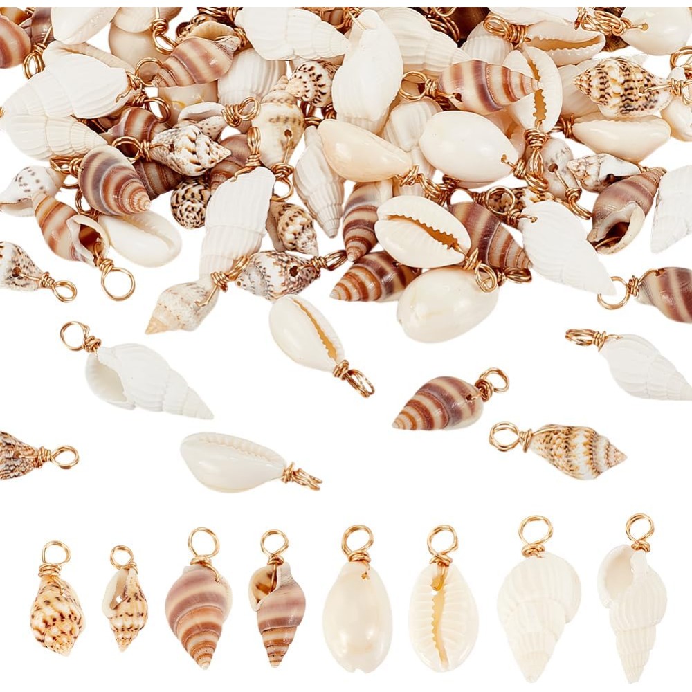100 Uds. 4 estilos de colgante - Jewelry Making For Beginners reseña y precio