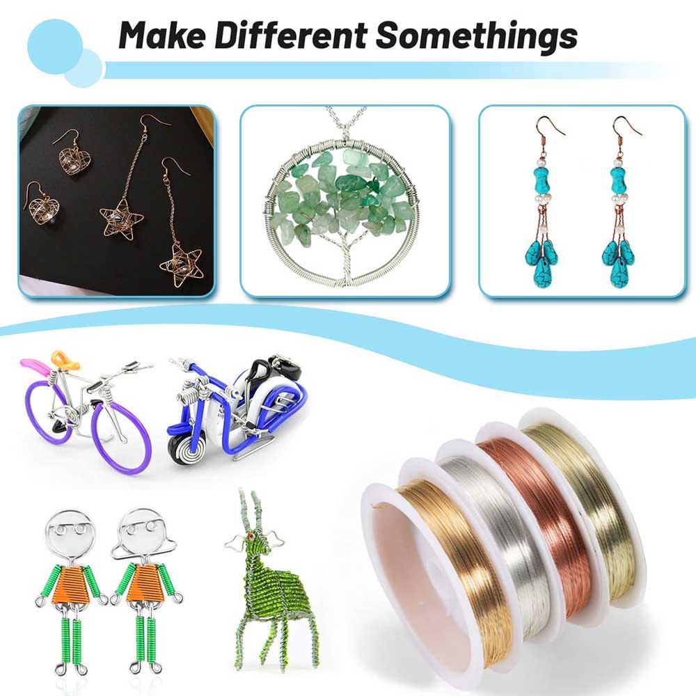 1 rollo de alambre de cobre de - Jewelry Making With Copper Wire reseña y precio