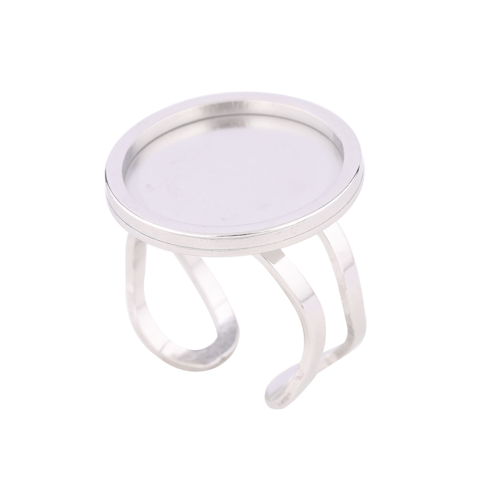 Anillo de cabujón redondo de 1 - Jewelry Making For Beginners reseña y precio