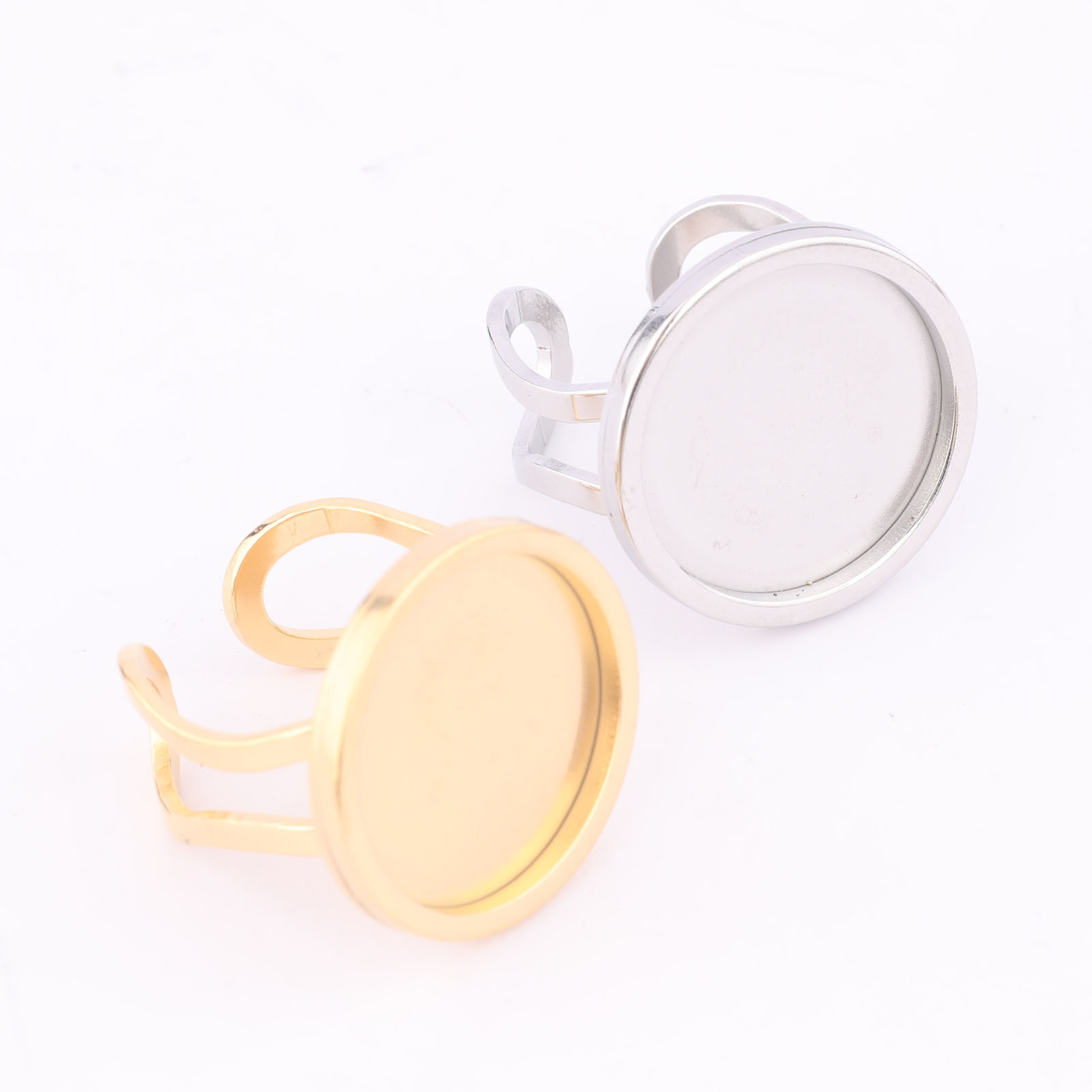 Anillo de cabujón redondo de 1 - Jewelry Making For Beginners reseña y precio